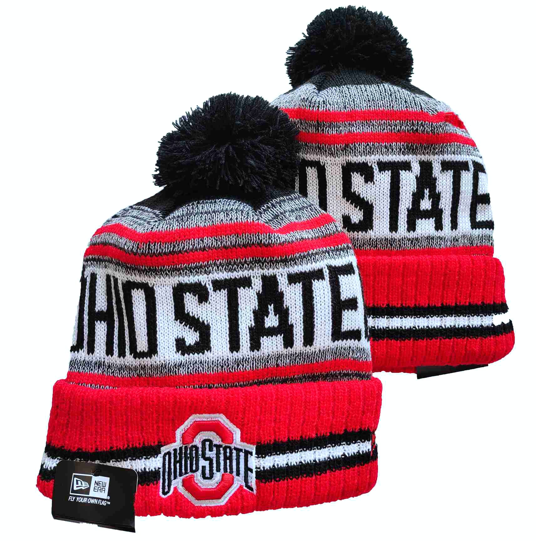 Ohio State Buckeyes Knit Hats 001